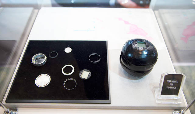 G-SHOCK開発時のテストモデル