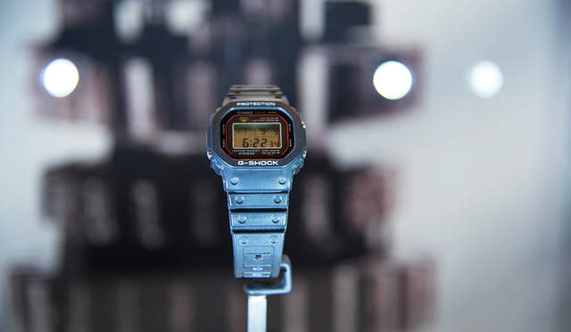 G-SHOCKの初号機も展示