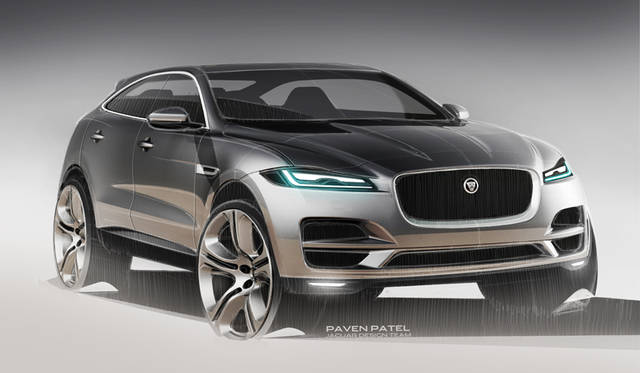 Jaguar F-Pace｜ジャガー Fペース デザインスケッチ