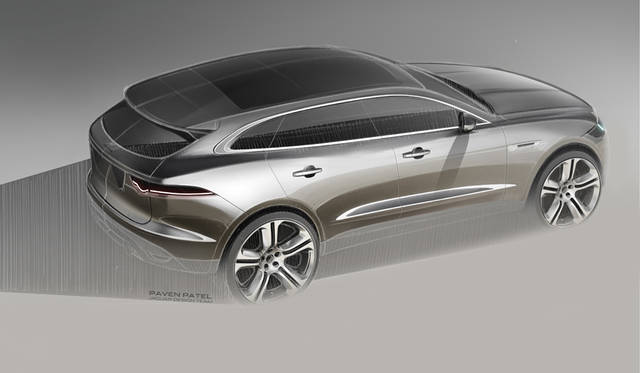 Jaguar F-Pace｜ジャガー Fペース デザインスケッチ