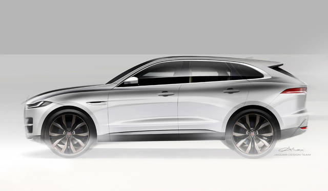 Jaguar F-Pace｜ジャガー Fペース デザインスケッチ