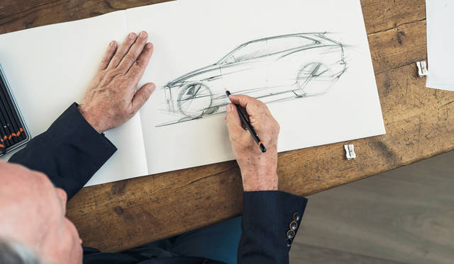 イアン・カラムによるスケッチ