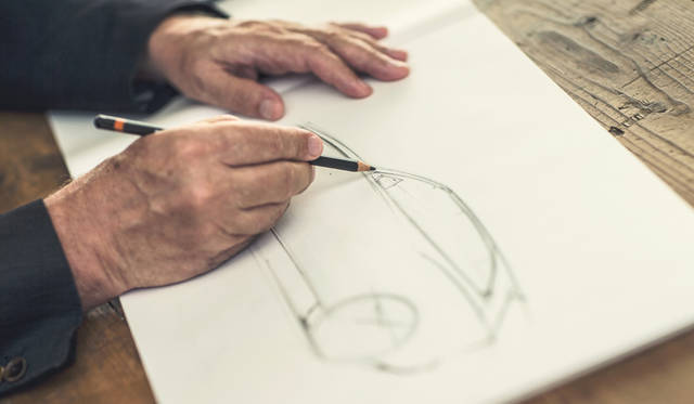 イアン・カラムによるスケッチ