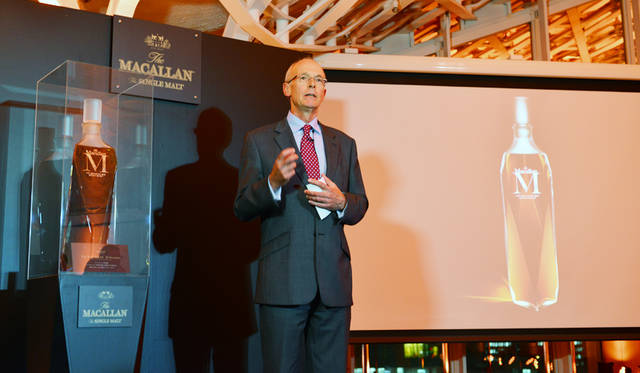 発表記念パーティに合わせて来日したザ・マッカラン　ダイレクター　オブ　ファイン　アンド　レアウイスキー デイビッド・コックス氏