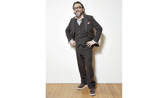 「The Stylist Japan × TAKEO KIKUCHI」スリーピース　ジャケット7万2360円、ベスト3万6720円、パンツ3万1320円