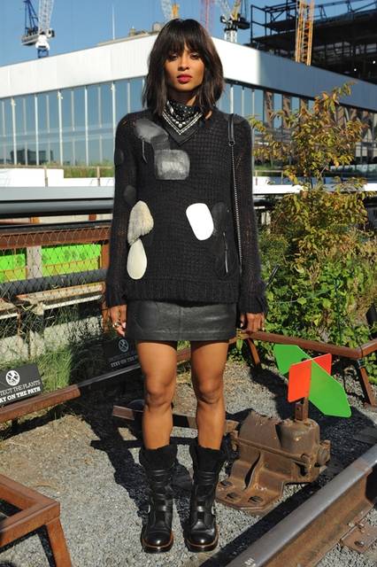 <strong> Ciara｜シアラ</strong><br /><br />コーチのショー会場・ニューヨーク