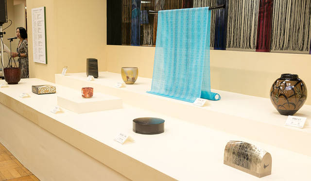 公募展「第62回 日本伝統工芸展」　展示会場