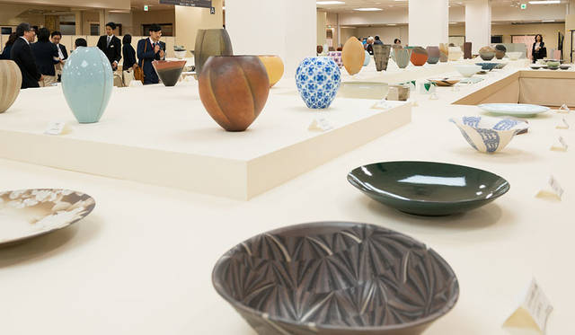 公募展「第62回 日本伝統工芸展」　展示会場