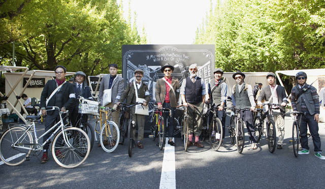 <strong>Tweed Run Tokyo｜ツイードラン東京</strong><br />昨年開催された「Tweed Run Tokyo 2014（ツイードラン東京2014）」の様子
