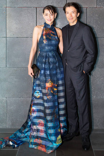 モデル 前田典子／アーティスト 日比野玲