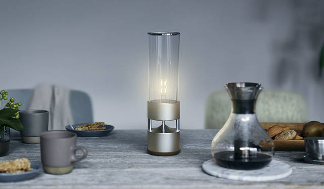 「Life Story ―日常を豊かに変えるLife Space UXのある生活―」 by Sony and LIVINGMOTIF　シンフォニックライトスピーカー（コンセプトモデル）