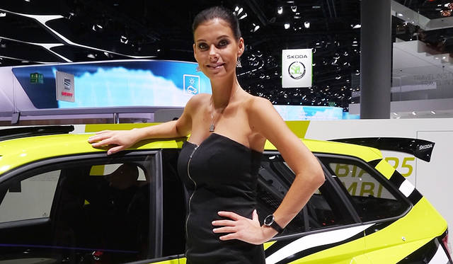 ドイツではVWより販売好調とも聞くチェコのブランド（VW傘下）シュコダはモータースポーツにも熱心。