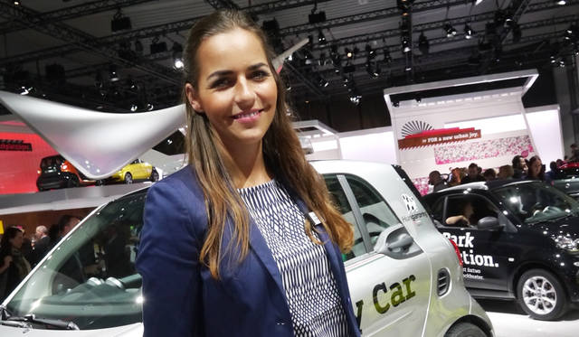 本田技研のレセプショニスト。