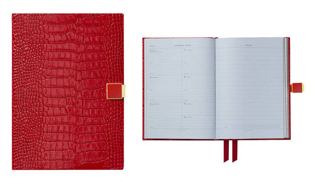 2016年新作ダイアリー　ソーホーダイアリー（ポインセチアレッド）5万8320円