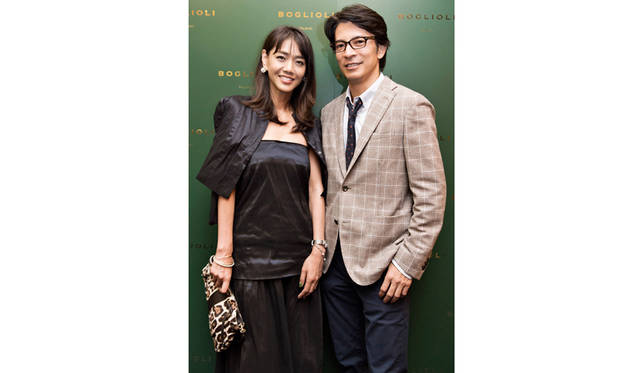 モデル 前田典子・日比野玲 夫妻