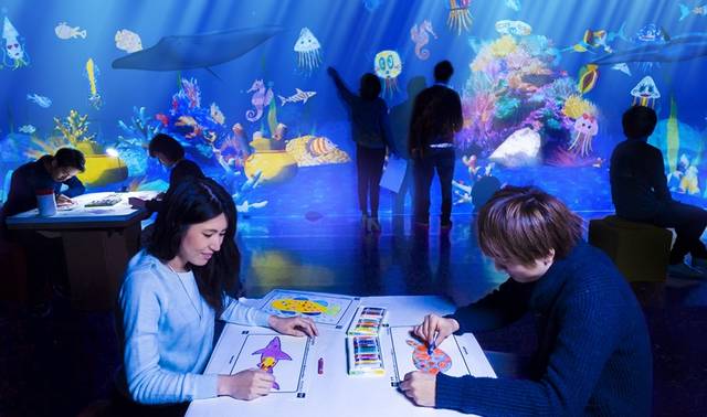 お絵かき水族館