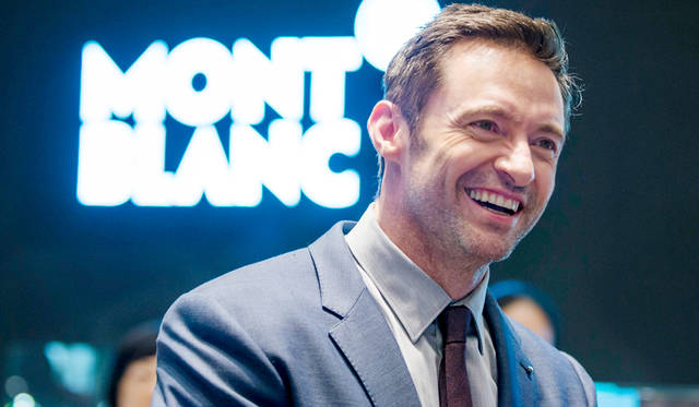 ガラ・ディナーのスペシャルゲストとして、モンブランのグローバルブランドアンバサダーを務めるヒュー・ジャックマン氏が会場に現れた