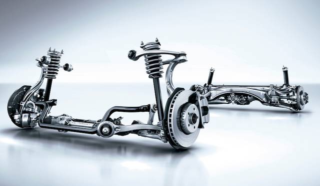 V 220 d トレンド以外に装着される、アジリティコントロールサスペンション