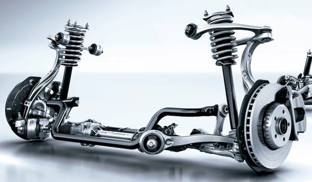 V 220 d トレンド以外に装着される、アジリティコントロールサスペンション