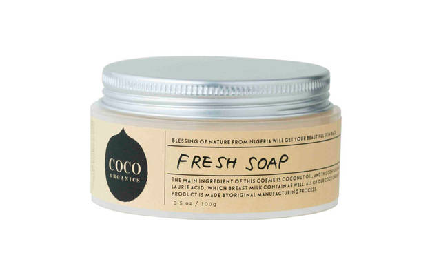 <strong>COCO ORGANICS｜ココオーガニック</strong><br />「フレッシュソープ」4968円[100g]