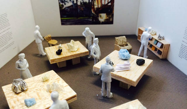 企画展「建築家 フランク・ゲーリー展 “I Have an Idea”」　会場イメージ（ギャラリー1）