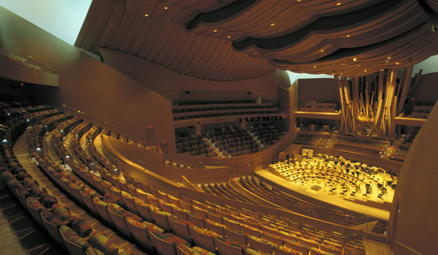 企画展「建築家 フランク・ゲーリー展 “I Have an Idea”」　「イゲーリー建築のマスターピース」　ウォルト・ディズニー・コンサートホール（アメリカ・ロサンゼルス、2003）　Image Courtesy of Gehry Partners, LLP