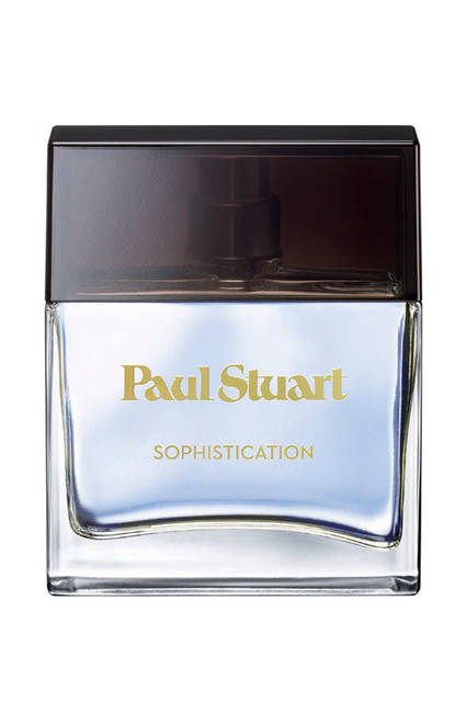 <strong>Paul Stuart｜ポール・スチュアート</strong><br />爽やかさと清潔感に包まれるフレッシュスパイシーな香り。「オード パルファン ソフィスティケーション」5400円　※10月16日（金）発売