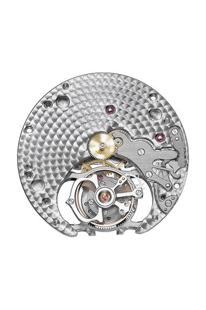 <strong>クレ ドゥ カルティエ　フライングトゥールビヨン</strong><br />ケース｜ホワイトゴールド（ロジウムコーティング）478個、計3.56ctのブリリアントカットダイヤモンドをセッティング<br />直径｜35mm<br />厚さ｜11.3mm<br />ムーブメント｜手巻き（Cal.9452 MC）<br />振動数｜2万1600振動／時<br />パワーリザーブ｜約50時間<br />防水｜3気圧防水<br />機能｜フライングトゥールビヨン<br />価格｜1810万円（税別）<br /><br />© Cartier