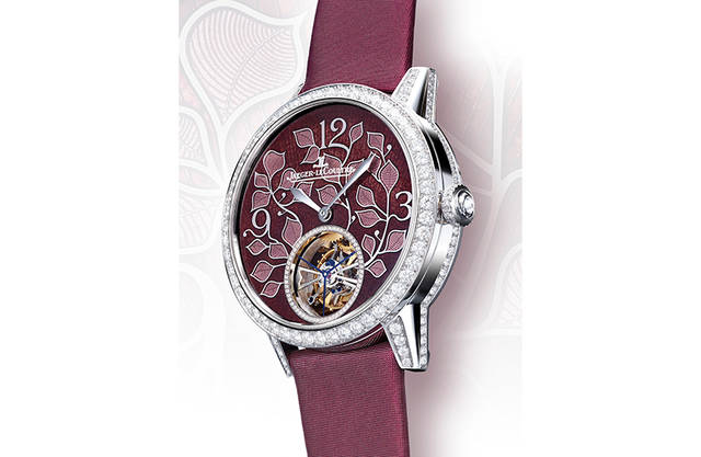 <strong>ランデヴー・アイビー・トゥールビヨン</strong><br />ケース｜18Kホワイトゴールド（211個、径2.77カラットのダイヤモンドをセッティング）<br />直径｜39mm<br />厚さ｜12.4mm<br />ムーブメント｜自動巻き（Cal.978）<br />パワーリザーブ｜約45時間<br />機能｜トゥールビヨン<br />防水｜5気圧<br />発売時期｜未定<br />価格｜参考商品（日本未入荷のため）