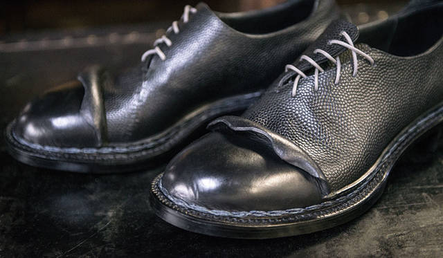 <strong>ISETAN MEN’S｜イセタンメンズ</strong><br />「JAPAN靴博2015」に出展する「Nao Yokoo Arts & Artisan」モデル「NY-BR3」（サイズ26cm）（価格未定）