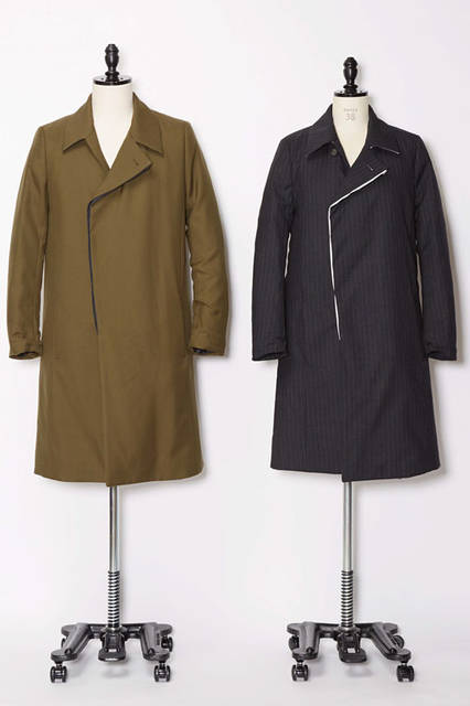 <strong>CHUNGKAWAI｜チャンカワイ</strong><br />2015-16年秋冬コレクション　コート各6万480円