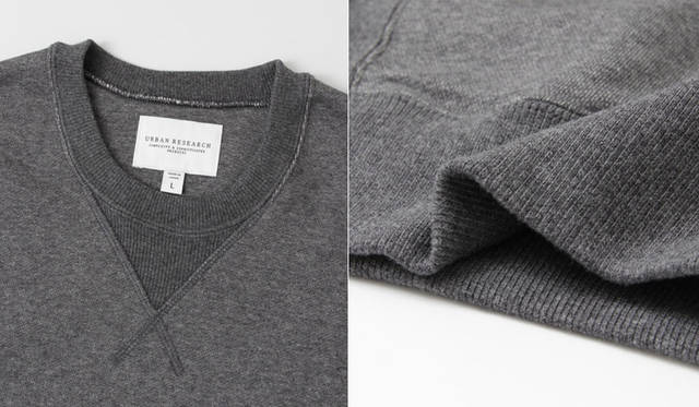 <strong>URBAN RESEARCH｜アーバンリサーチ</strong><br />アーバンリサーチ、ビームス、Yahoo! JAPANの3社共同企画 ポップアップショップ「TOHOKU WITH LOVE」　「URBAN RESEARCH JAPAN MADE×FISHERMAN JAPAN」 スウェット 1万584円