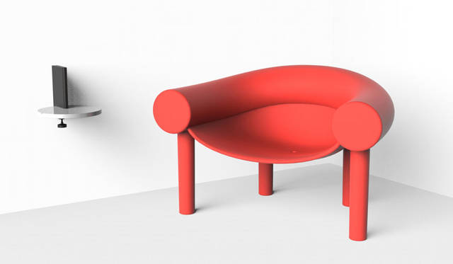 エキシビション「Objects by MAGIS」　Sam Son Low Chair design Konstantin Grcic Chair 9万円