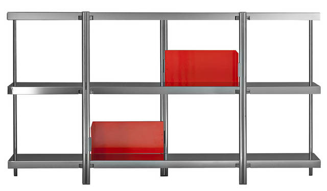 「Zigzag」 design：Konstantin Grcic　ミラー仕上げ66万960円