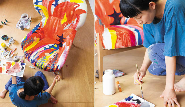 <strong>arflex｜アルフレックス</strong><br />アルフレックス × ミロコマチコ「たいようのねっこ」　Photo by TAMURA Yuichiro　