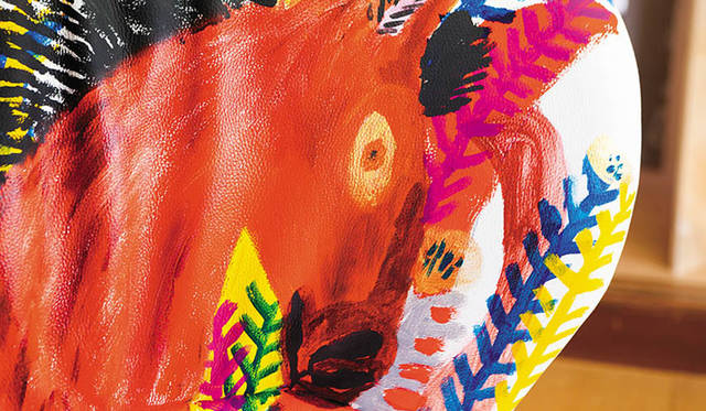 <strong>arflex｜アルフレックス</strong><br />アルフレックス × ミロコマチコ「たいようのねっこ」　Photo by TAMURA Yuichiro　