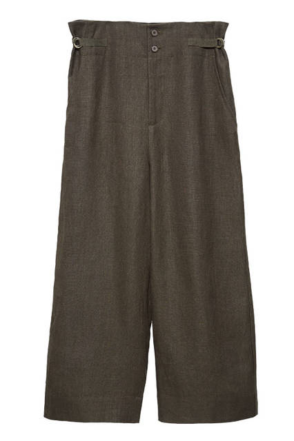 <strong>pas de calais｜パドカレ</strong><br />「JAPAN SENSES with NATURE by  pas de calais」伊勢丹新宿店限定アイテム　麻世妙、撥水加工パンツ5万2920円