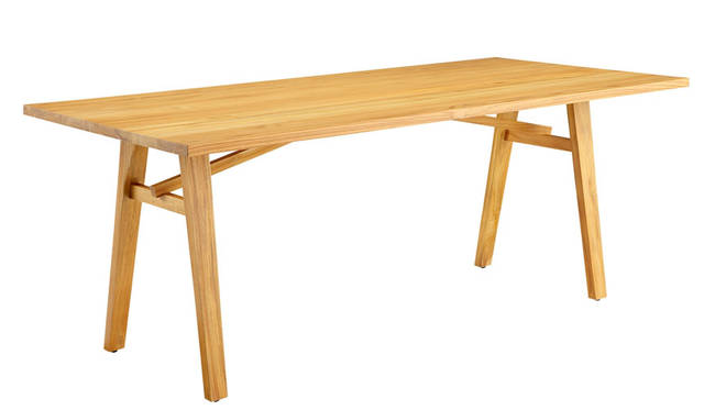 <strong>IDÉE｜イデー</strong><br />イデー新作家具展示会「“New Paysan”IDÉE New Furniture Exhibtion 2015AW」　「BOSQUET（ボスケ）」シリーズ　ダイニングテーブル