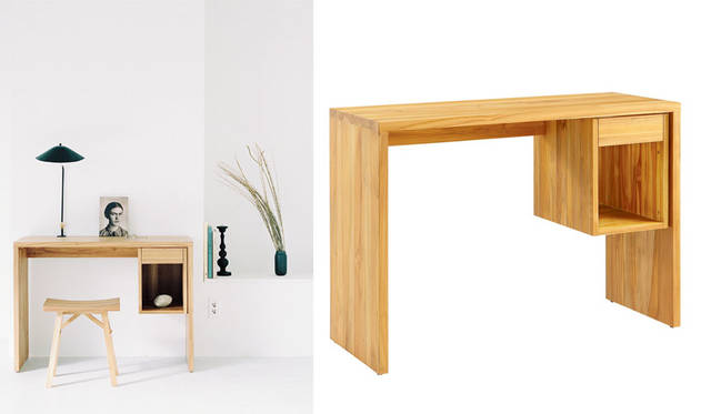 <strong>IDÉE｜イデー</strong><br />イデー新作家具展示会「“New Paysan”IDÉE New Furniture Exhibtion 2015AW」　「BOSQUET（ボスケ）」シリーズ　デスク