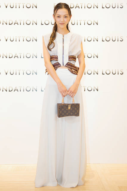 モデルの福島リラ<br>© LOUIS VUITTON / SHOICHI KAJINO