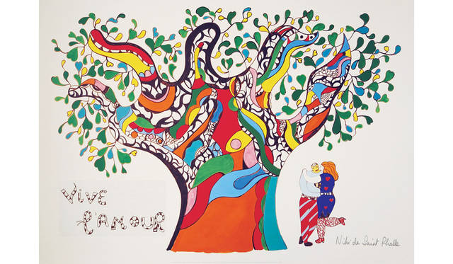 ニキ・ド・サンファル「愛万歳」 1990年<br>Yoko増田静江コレクション／© 2015 NCAF, All rights reserved.