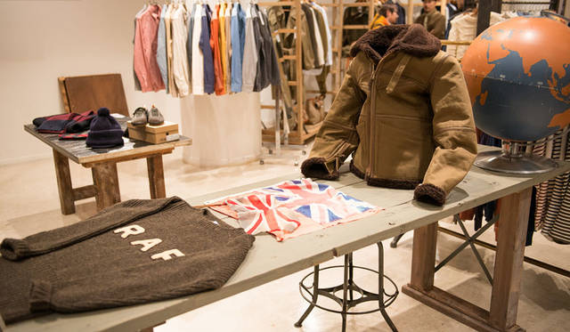 <strong>Nigel Cabourn｜ナイジェル・ケーボン</strong><br />2015-16年秋冬コレクション展示会場にて　