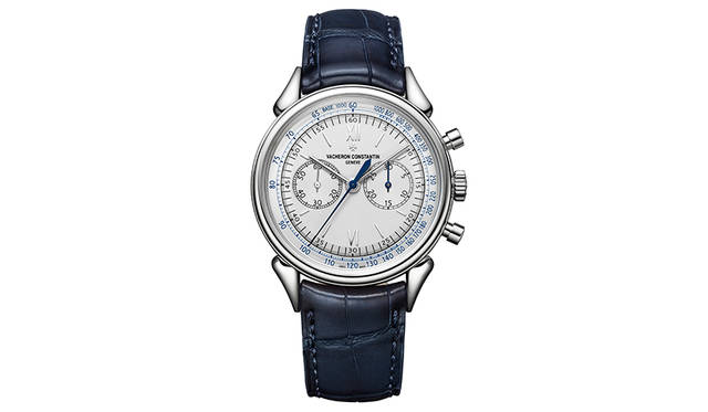 <strong>ヒストリーク・コルヌ・ドゥ・ヴァッシュ 1955</strong><br />ケース｜プラチナ950<br />直径｜38.5mm<br />厚さ｜10.9mm<br />ムーブメント｜手巻き（Cal.1142）<br />振動数｜2万1600振動／時<br />パワーリザーブ｜約48時間<br />防水｜3気圧<br />機能｜タキメーター、クロノグラフ<br />発売予定｜2015年11月<br />価格｜857万5000円（税別）