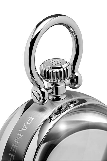 PANERAI PAM00641 TABLE CLOCK|パネライ テーブルクロック <strong>テーブルクロック</strong><br />ケース|ステンレススチール<br />直径|65mm<br />ムーブメント|手巻き(Cal.P.5000)<br />振動数|2万1600振動/時<br />パワーリザーブ|約192時間<br />発売中