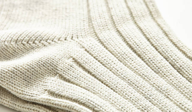 <strong>LAKOTA｜ラコタ</strong><br />「ラコタハウス×グレンクライド」ソックス　コットン カジュアル リブ ソックス（LHK-003）