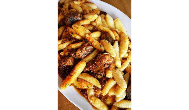 見た目は悪いけれど味は文句なし。初ニョッキに★★★！