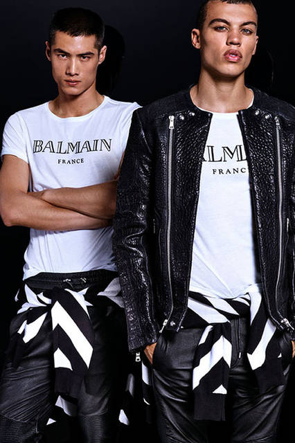 <strong>H&M｜エイチ・アンド・エム</strong><br />「BALMAIN × H&M」メンズコレクション　