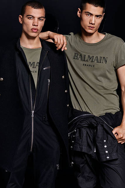 <strong>H&M｜エイチ・アンド・エム</strong><br />「BALMAIN × H&M」メンズコレクション　