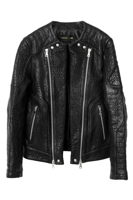 <strong>H&M｜エイチ・アンド・エム</strong><br />「BALMAIN × H&M」メンズコレクション　ブルゾン1万3990円