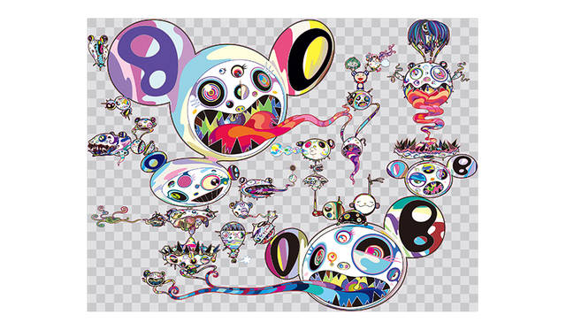 村上 隆 （タイトル未定）制作中<br>©2015 Takashi Murakami/Kaikai Kiki Co., Ltd. All Rights Reserved.